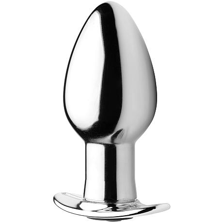 MASTER SERIES CHROME BLAST 7x Rechargeable Butt Plug w/ Remote Control – Large