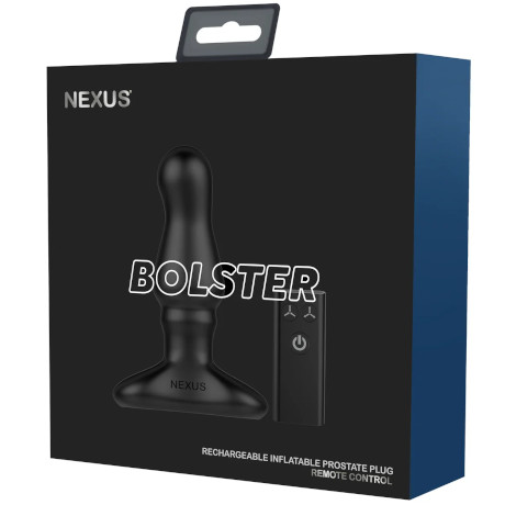 NEXUS BOLSTER Rechargeable Inflatable Prostate Plug + Remote Control