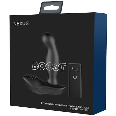 NEXUS BOOST Rechargeable Inflatable Prostate Massager + Remote Control