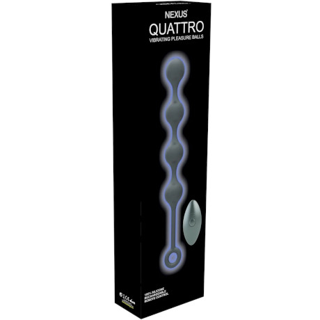 NEXUS QUATTRO Vibrating Pleasure Balls + Remote Control