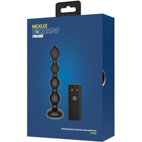 NEXUS TORNADO PROBE Rechargeable Rotating and Vibrating Probe