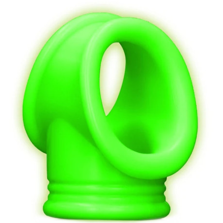 Ouch! GLOW IN THE DARK Cock Ring & Ball Strap