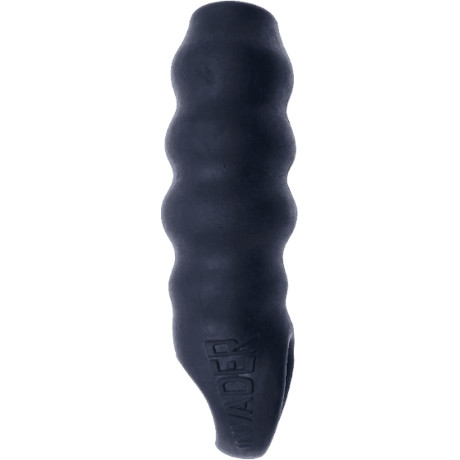 OXBALLS INVADER GIRTHY COCKSHEATH Cock Extender (Black Ice)