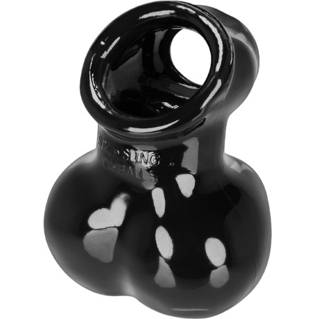 OXBALLS SACKSLING-2 COCKSLING/BALL BAG Ball Stretcher & Cock Ring (Black)