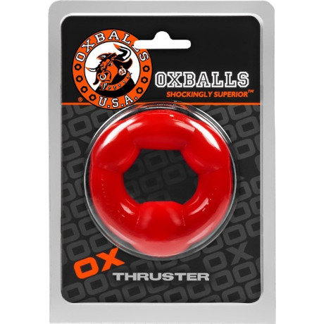 OXBALLS THRUSTER Cock Ring (Red)