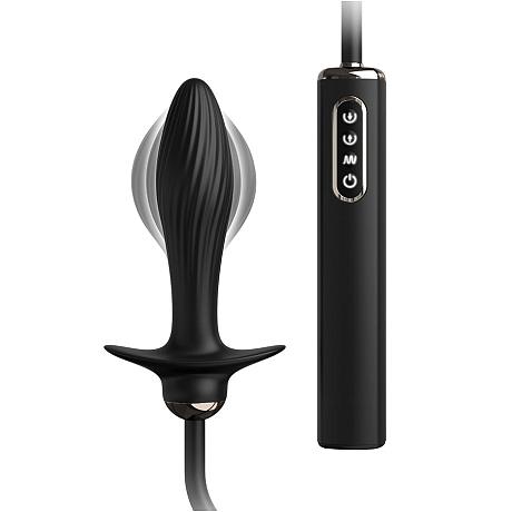 anal fantasy elite collection AUTO-THROB INFLATABLE VIBRATING PLUG