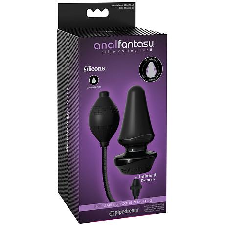 anal fantasy elite collection INFLATABLE SILICONE ANAL PLUG