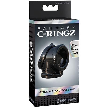 FANTASY C-RINGZ ROCK HARD COCK PIPE Support Cock Ring