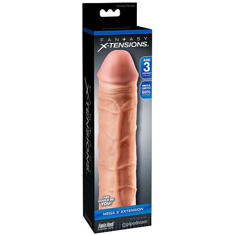 FANTASY X-TENSIONS MEGA 3″ EXTENSION Penis Extender