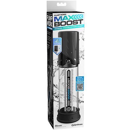 PUMP WORX MAX BOOST Manual Piston Action Pump