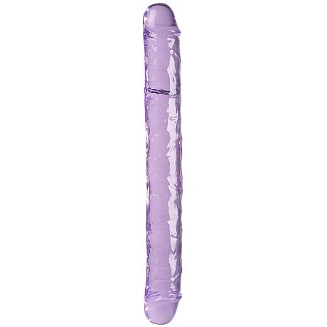 REALROCK CRYSTAL CLEAR DONG 13″/ 34 cm Realistic Double Dong