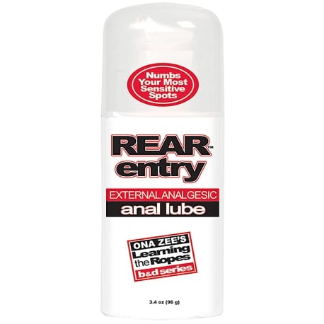 REAR entry EXTERNAL ANALGESIC anal lube 3.4oz (96g)