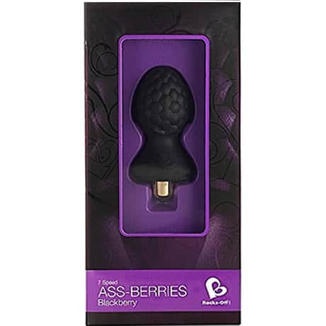 Rocks-Off ASS-BERRIES Blackberry Vibrating Butt Plug