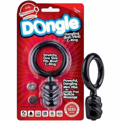 Screaming O Dongle Dangling (Ball-Vibe) C-Ring