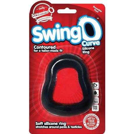 Screaming O SwingO Curve Curved Silicone Cock Ring