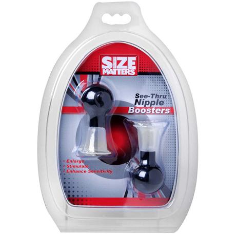 SIZE MATTERS See-Thru Nipple Boosters