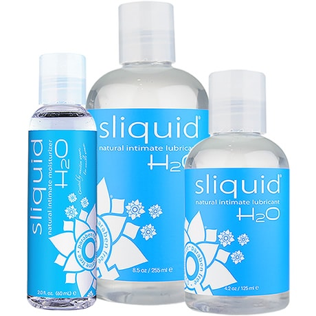 sliquid natural intimate lubricant H2O 8.5oz / 255ml