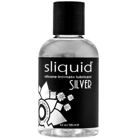 sliquid silicone intimate lubricant SILVER 4.2oz / 125ml