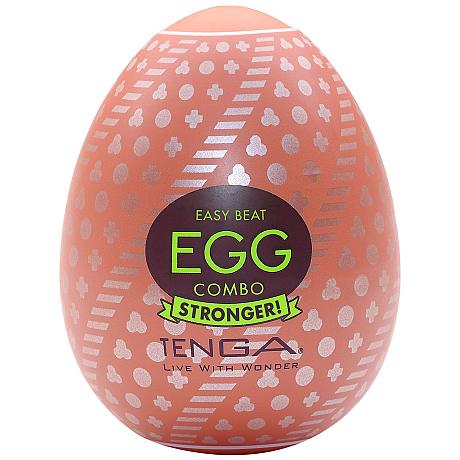 TENGA EASY BEAT EGG COMBO STRONGER! Male Masturbator