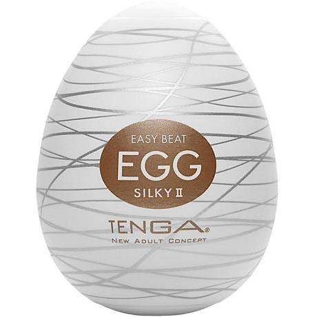 TENGA EASY BEAT EGG SILKY II Male Masturbator