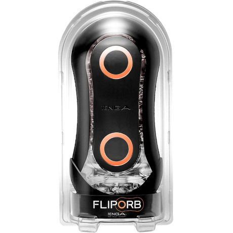 TENGA FLIP ORB STRONG Orange Crash Male Masturbator