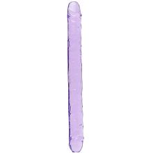 BASICS DOUBLE-ENDED DILDO Purple 18 inch