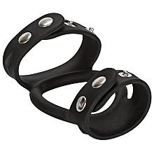 CALEXOTICS Silicone Tri-Snap C & B Cage