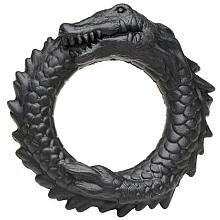 CREATURE COCKS BLACK CAIMAN Silicone Cock Ring