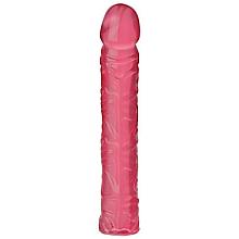 DOC JOHNSON crystal jellies Classic Dong 10 Inches (Pink)