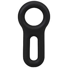 DOC JOHNSON ROCK SOLID THE KEYHOLE Silicone Cock and Ball Ring