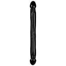 DOC JOHNSON THE CLASSIC DOUBLE HEADER DONG 18″ SMOOTH Double Headed Dildo (Black)