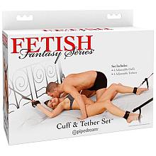 FETISH Fantasy Series Cuff & Tether Set Bondage Restraints