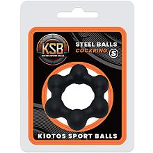 KSB KIOTOS SPORT BALLS Steel Balls (S) Silicone Cock Ring