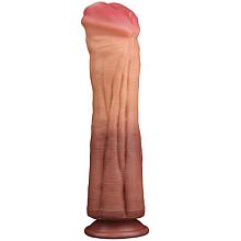 lovetoy NATURE COCK 12″ dual-layered silicone cock