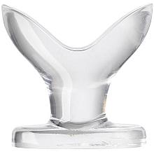MASTER SERIES ANCHORED Clear Anal Plug
