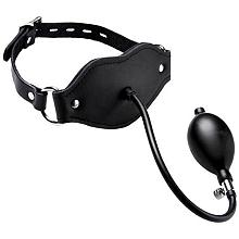 MASTER SERIES SILENCER Inflatable Locking Silicone Penis Gag