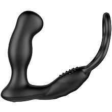 NEXUS revo EMBRACE Rotating Prostate Massager with Cock and Ball Rings + Remote Control