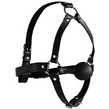 Ouch! XTREME Head Harness with Solid Ball Gag