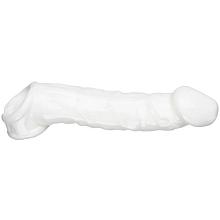 OXBALLS MUSCLEBANDIT COCK SHEATH Penis Extender (White)