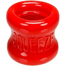 OXBALLS SQUEEZE Soft-Grip Ballstretcher (Red)