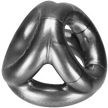 OXBALLS TRI-SPORT 3-RING COCKSLING Cock and Ball Ring (Steel)
