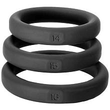 PERFECT FIT BRAND Xact-Fit 3 Premium Silicone Rings Sizes #14 #15 #16