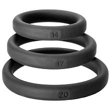PERFECT FIT BRAND Xact-Fit 3 Premium Silicone Rings Sizes #14 #17 #20
