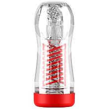 PDX ELITE ViewTube 2 SEE-THRU STROKER with Spiral Compression