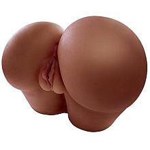pipedream PDX EXTREME Fuck Me Silly Bubble Butt MEGA MASTURBATOR (Brown)