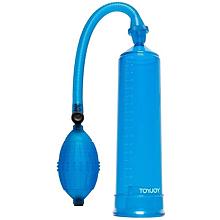 TOYJOY BLUE POWERPUMP Rockhard Stimulation Penis Pump