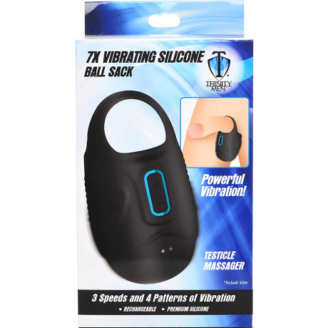 TRINITY MEN 7X Vibrating Silicone Ball Sack