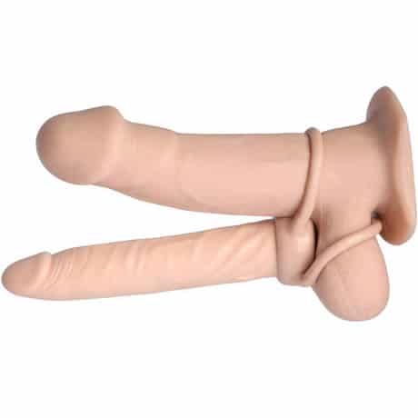 YOU2TOYS ANAL SPECIAL nature Double Penetration Strap-On Dildo